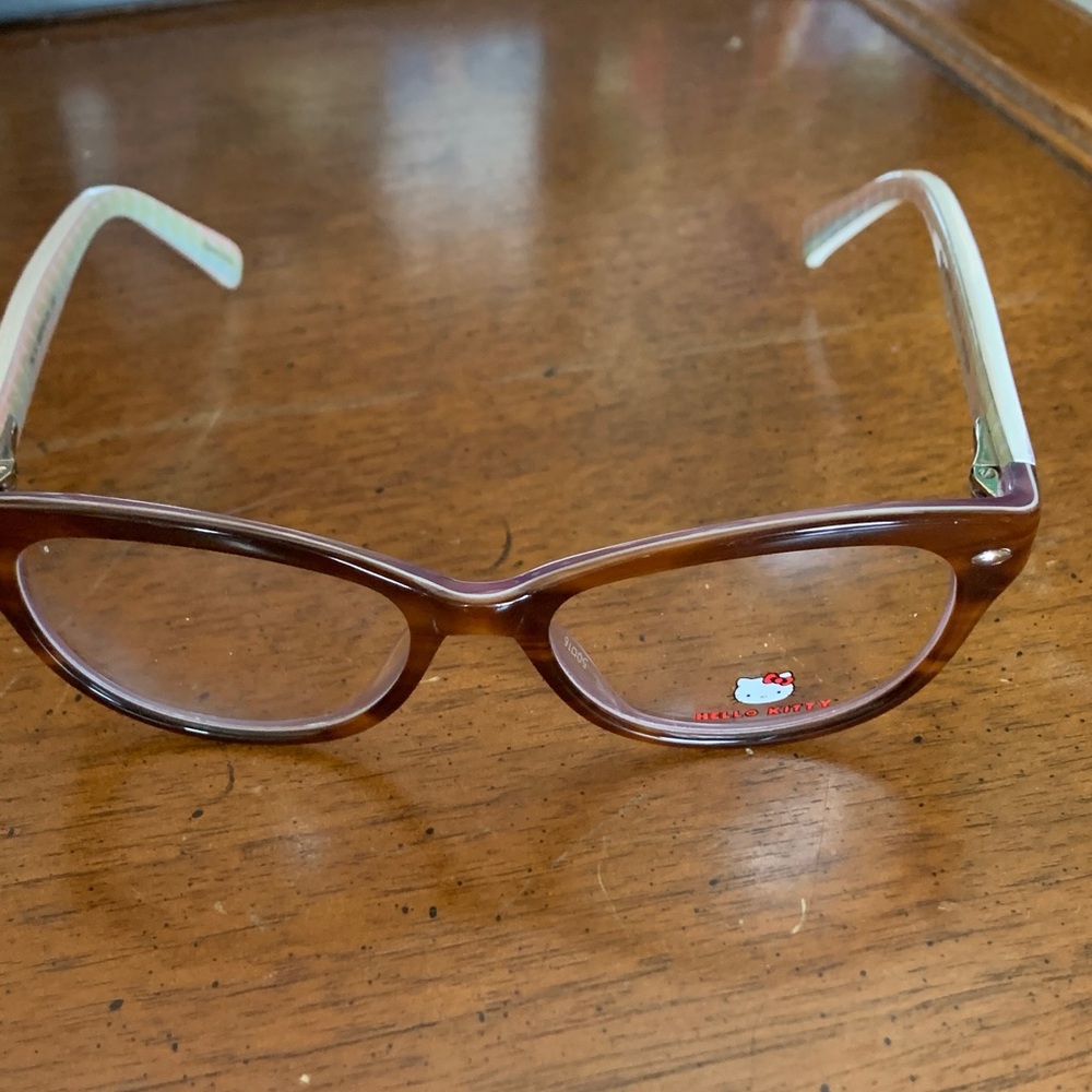 Hello Kitty Purple and Brown Glasses